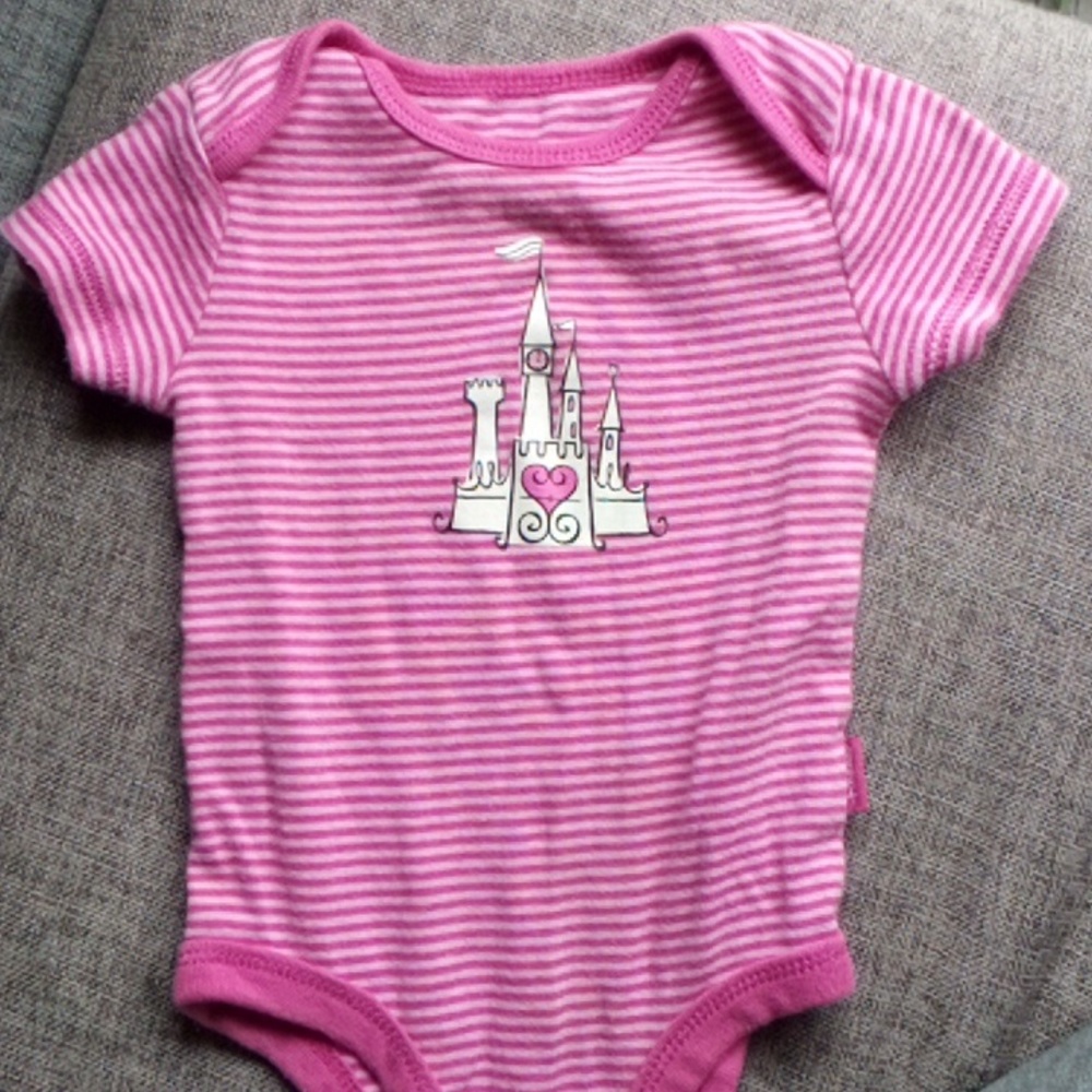 Disney castle onesie